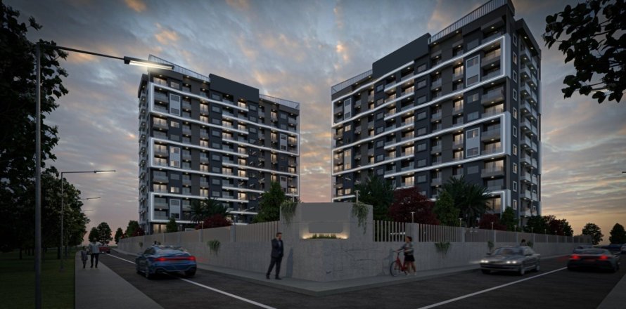 2+1 Lejlighed i Mersin, Tyrkiet Nr. 224565