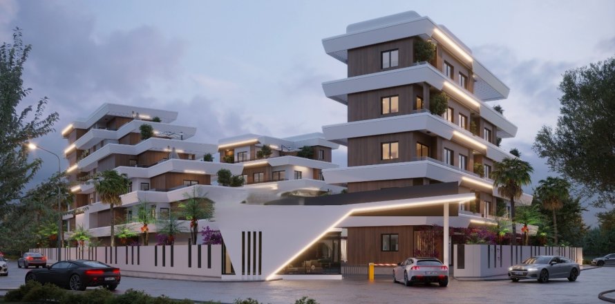 1+1 Lejlighed  i Antalya, Tyrkiet Nr. 223462