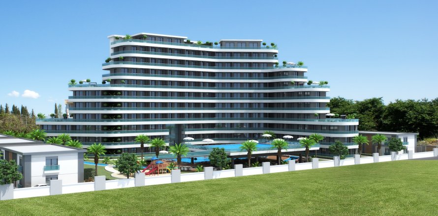 آپارتمان در  Antalya ، ترکیه 1 خوابه ، 48 متر مربع.  شماره 223466