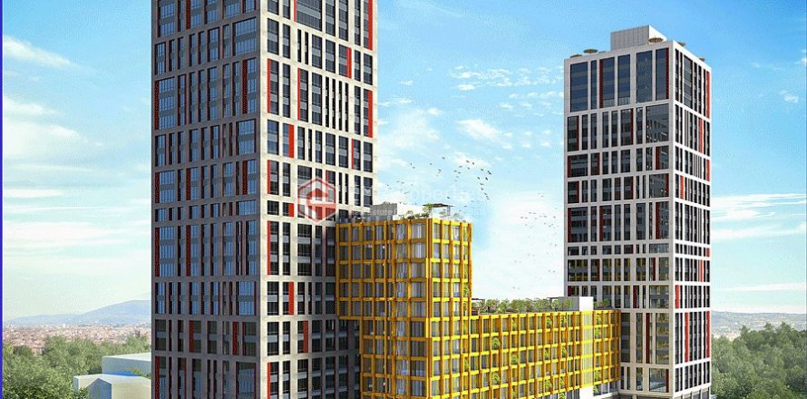 Квартира  1+1 в Стамбуле, Турция №100598