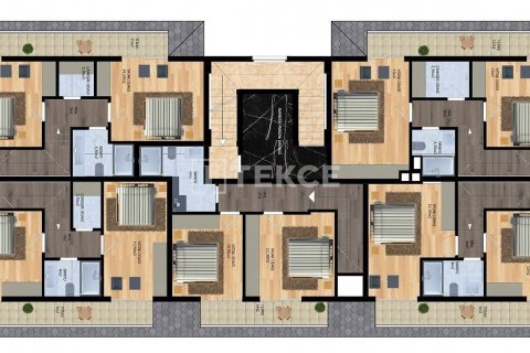 Продажа пентхауса в Аланье, Анталье, Турция 2+1, 135м2, №60282 – фото 7