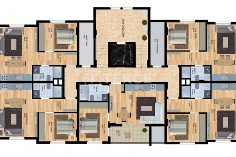 Продажа пентхауса в Аланье, Анталье, Турция 2+1, 135м2, №60282 – фото 4