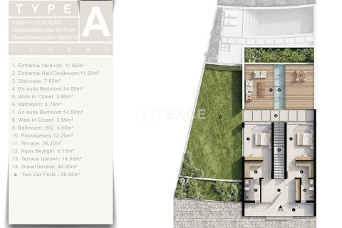 3+1 Villa i Famagusta, Nr. 224397 - 21