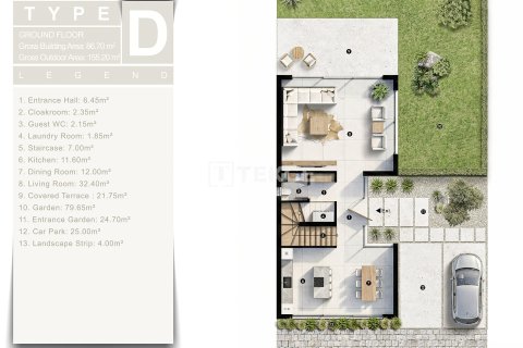 3+1 Villa i Famagusta, Nr. 224397 - 22