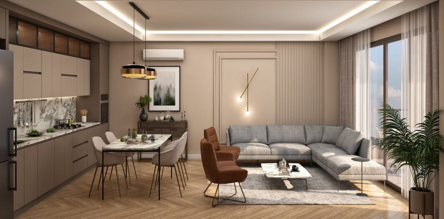 Квартира в ICS Vivere 2+1, Эйюп, Стамбул, Турция №101040