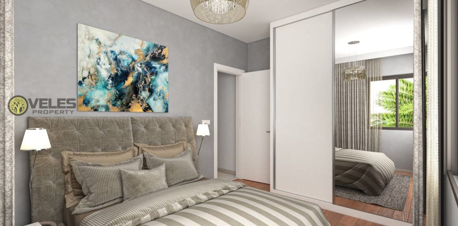 1+1 Lejlighed i Long Beach, Iskele, Nr. 214077