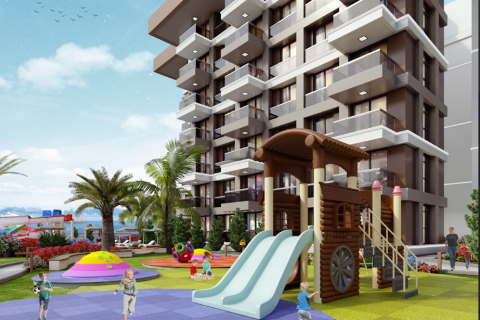 1+1 Lägenhet  i Gazipasa, Antalya, Turkiet Nr. 107037 - 3