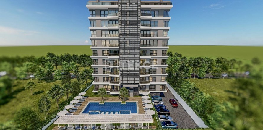 2+1 Penthouse  i Alanya, Antalya, Tyrkiet Nr. 53006