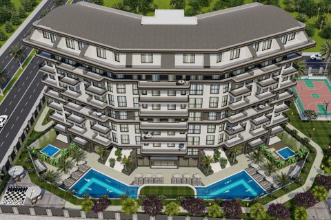 1+1 Lägenhet  i Gazipasa, Antalya, Turkiet Nr. 103277