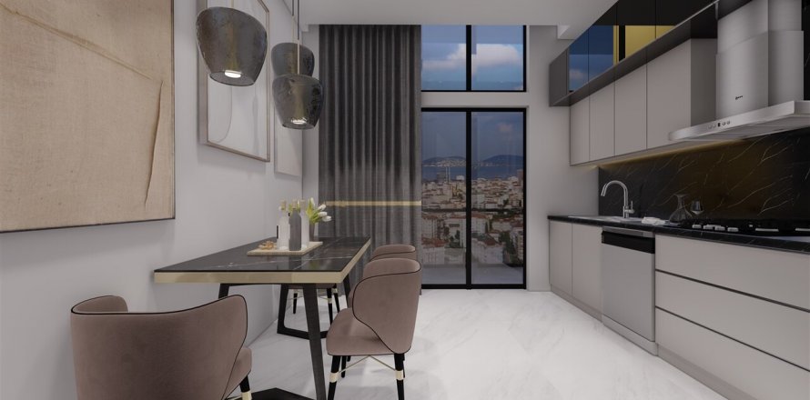 آپارتمان در Kartal، در Exodus Panorama Residence Istanbul ، ترکیه 3 خوابه ، 115.13 متر مربع.  شماره 99931