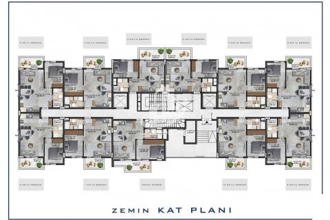 1+1 Wohnung in Gazipasa, Antalya, Türkei Nr. 103505 - 19