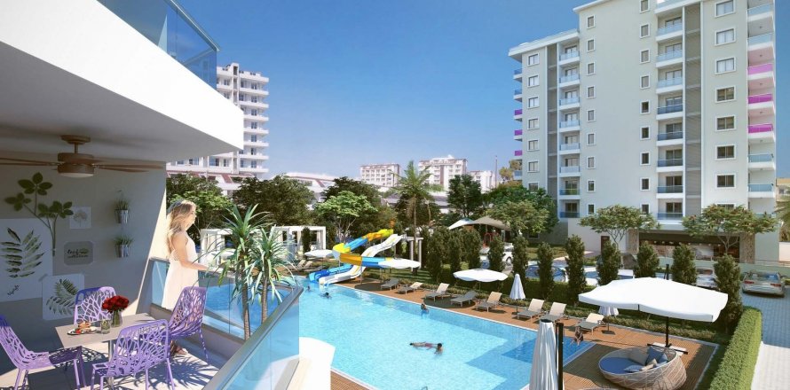 Daire Perli Towers 2+1, Alanya, Antalya, Türkiye №99771