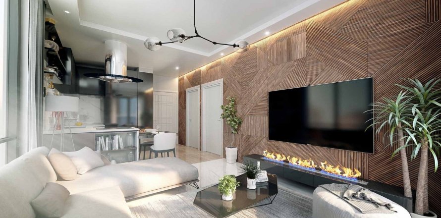 2+1 Lejlighed i Perli Towers, Alanya, Antalya, Tyrkiet Nr. 99772