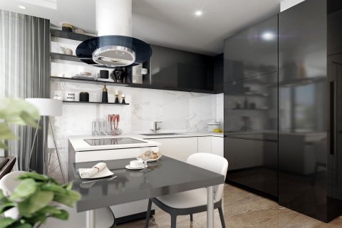 آپارتمان در در Perli Towers Alanya ، ترکیه 2 خوابه ، 108 متر مربع.  شماره 99773