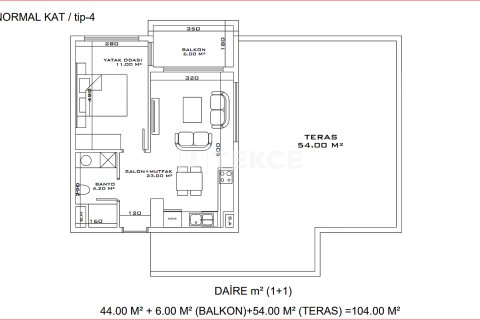 2+1 Wohnung in Aksu, Antalya, Türkei Nr. 100158 - 22