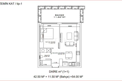 2+1 Wohnung in Aksu, Antalya, Türkei Nr. 100158 - 12
