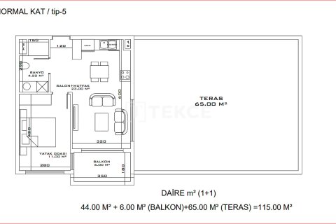 2+1 Wohnung in Aksu, Antalya, Türkei Nr. 100158 - 18