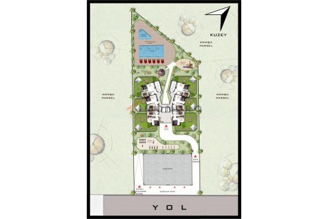 1+1 Lejlighed i Aksu, Antalya, Tyrkiet Nr. 215819 - 15