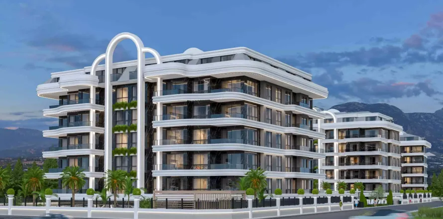 1+1 Leilighet i Alanya, Antalya, Tyrkia Nr. 222974