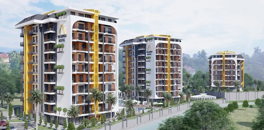 2+1 Lägenhet i Alanya, Antalya, Turkiet Nr. 223607