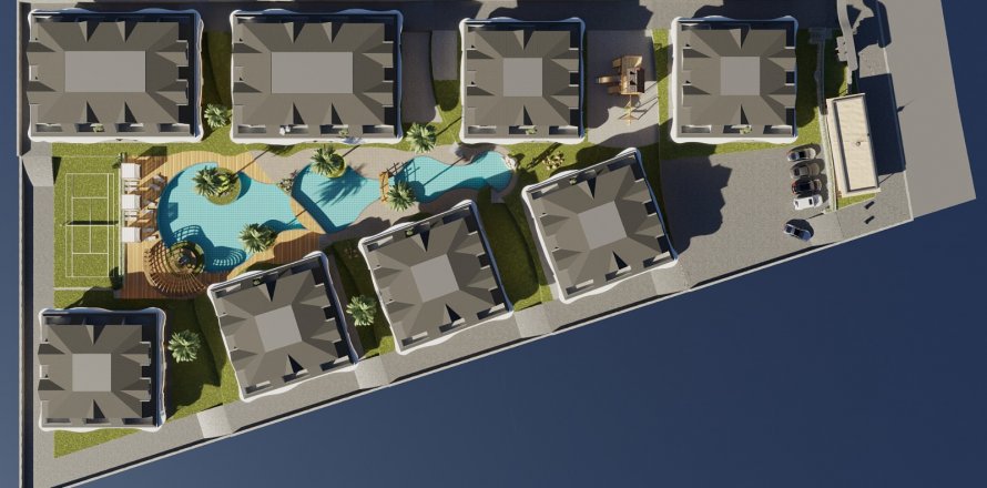 1+1 Leilighet i Alanya, Antalya, Tyrkia Nr. 156685