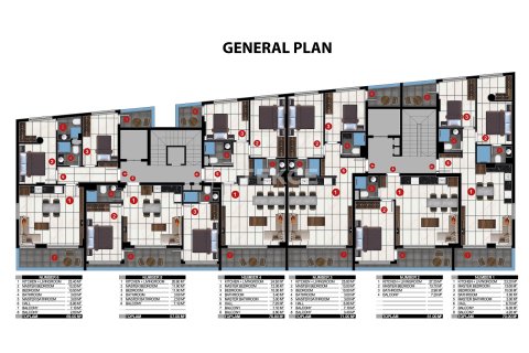 2+1 Wohnung in Alanya, Antalya, Türkei Nr. 213765 - 23