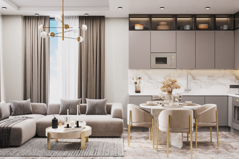 Продажа пентхауса  в Оба, Анталье, Турция 1+1, 58м2, №108046 – фото 11