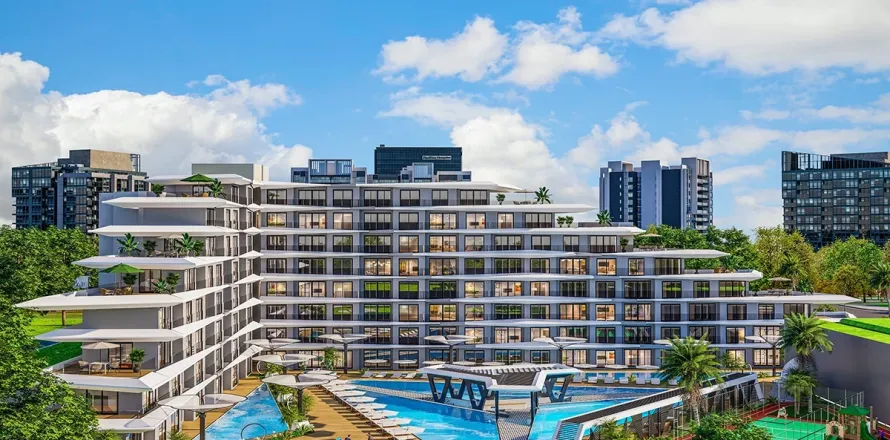 1+1 Apartment in Aksu, Antalya, Turkey No. 220442