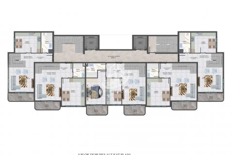 Daire  1+1  Konaklı, Antalya, Türkiye №87957 - 26