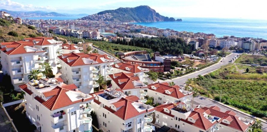 3+1 Lejlighed i Alanya, Antalya, Tyrkiet Nr. 215481