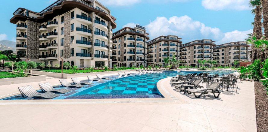 1+1 Leilighet i Alanya, Antalya, Tyrkia Nr. 157480