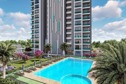 1+1 Leilighet  i Mersin, Tyrkia Nr. 101507 - 4