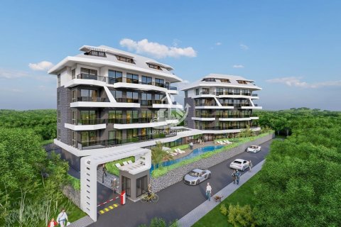 1+1 Lägenhet i Oba, Antalya, Turkiet Nr. 101512 - 4