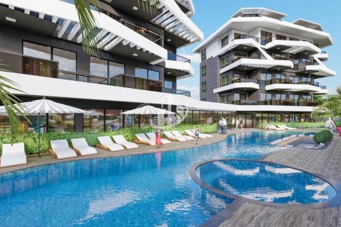 1+1 Lägenhet i Oba, Antalya, Turkiet Nr. 101512 - 6