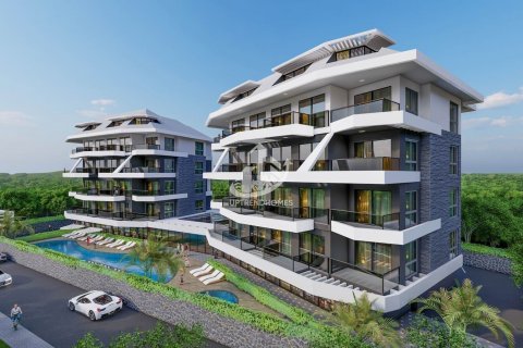 1+1 Lägenhet i Oba, Antalya, Turkiet Nr. 101512 - 2