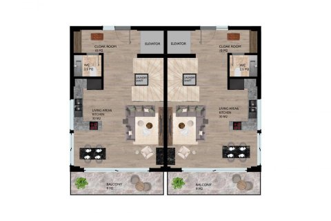 Villa for sale in Alanya, Antalya, Turkey, 260m2, No. 94597 – photo 8