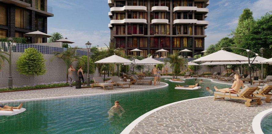 2+1 Leilighet  i Kargicak, Alanya, Antalya, Tyrkia Nr. 110593
