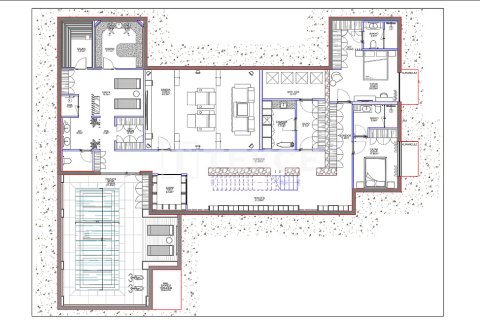 8+2 Villa  i Bodrum, Mugla, Tyrkiet Nr. 212084 - 11