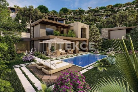 3+1 Villa  in Bodrum, Mugla, Türkei Nr. 212083