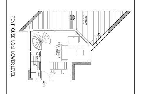 1+1 Lägenhet i Guzelyurt, Nr. 217246 - 25