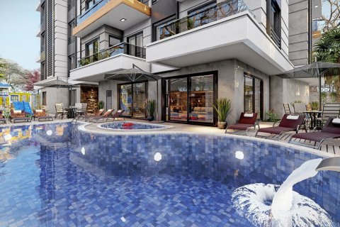 1+1 Leilighet  i Alanya, Antalya, Tyrkia Nr. 211526