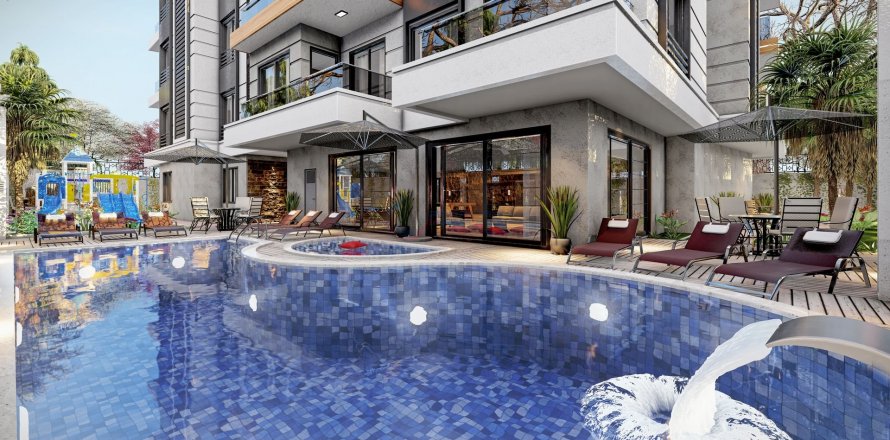 1+1 Wohnung in Alanya, Antalya, Türkei Nr. 211526