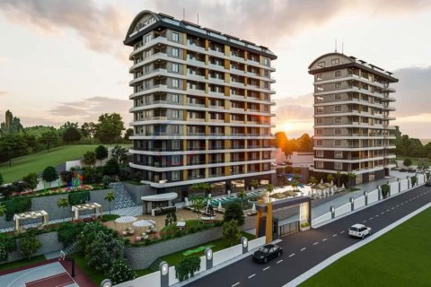 1+1 Lägenhet  i Alanya, Antalya, Turkiet Nr. 211514 - 2