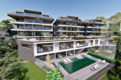 آپارتمان در  Alanya ، ترکیه 50 متر مربع.  شماره 94564