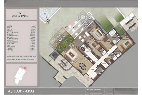 4+1 Lägenhet i Beykoz, istanbul, Turkiet Nr. 225215 - 20