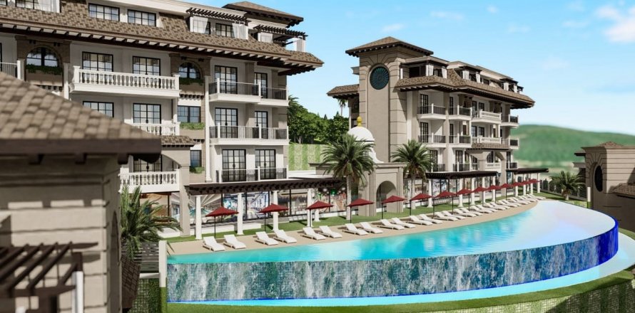 2+1 Apartment in Exodus Premium Town, Kargicak, Alanya, Antalya, Turkey No. 99904