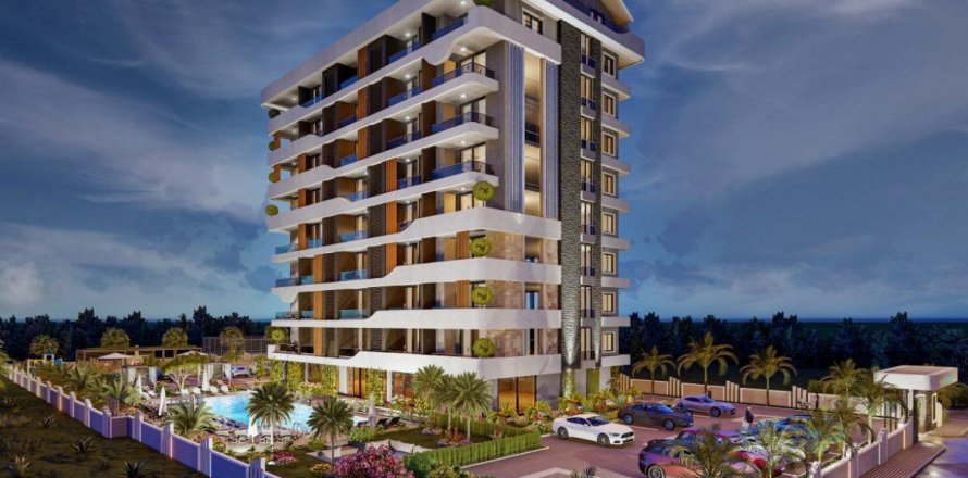 Takleilighet  i Alanya, Antalya, Tyrkia Nr. 94288