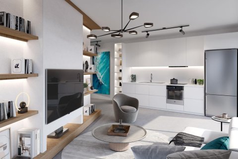 1+1 Lejlighed i Gaziveren, Guzelyurt, Nr. 214184 - 18
