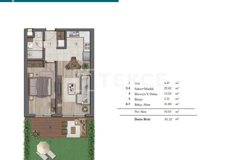 3+1 Wohnung  in Antalya, Türkei Nr. 219741 - 24