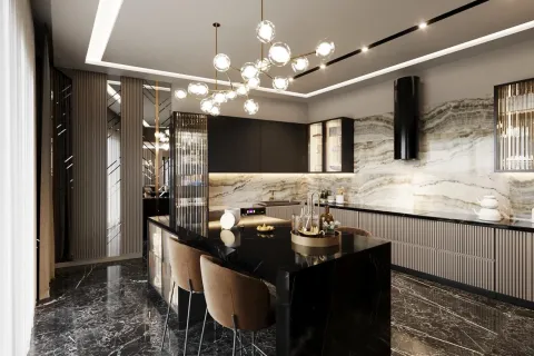 1+1 Lejlighed  i Alanya, Antalya, Tyrkiet Nr. 223970 - 8